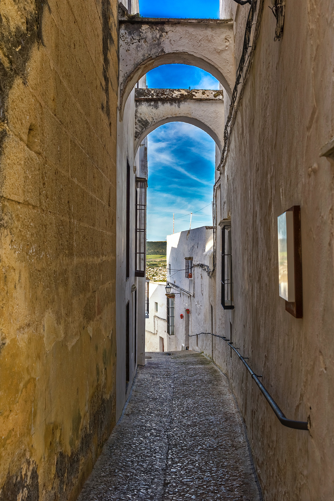 Arcos de la Frontera - Certaines ruelles ne font guère plus de 1 mètre de large